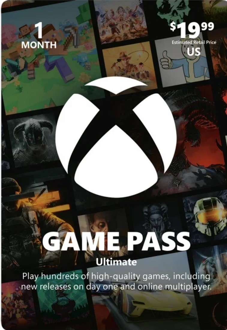 Xbox Game Pass Ultimate - 1 Month (Non-Stackable) - USA Only