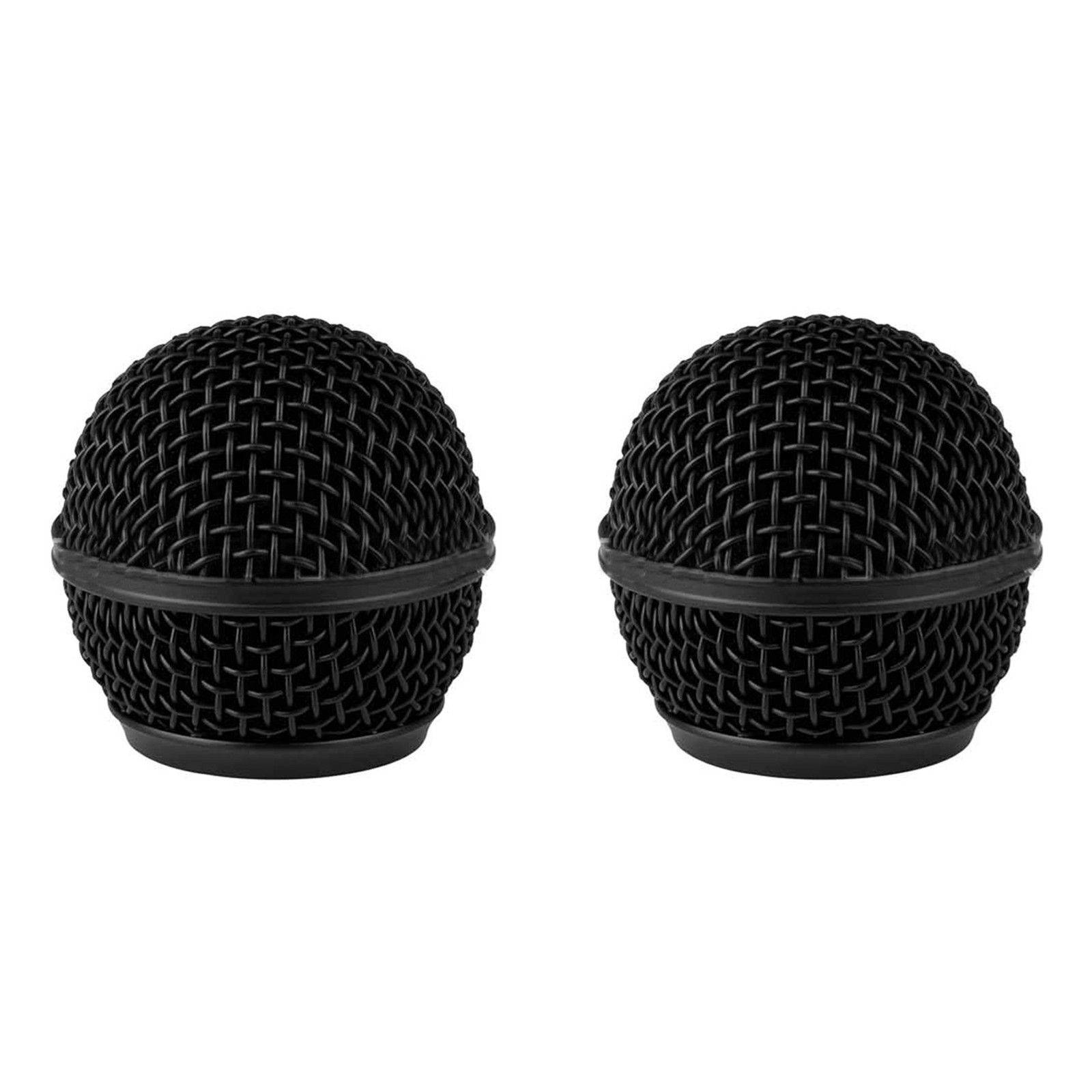 2X  Microphone Grille Microphone Accessories Metal Microphone Grille Head7787