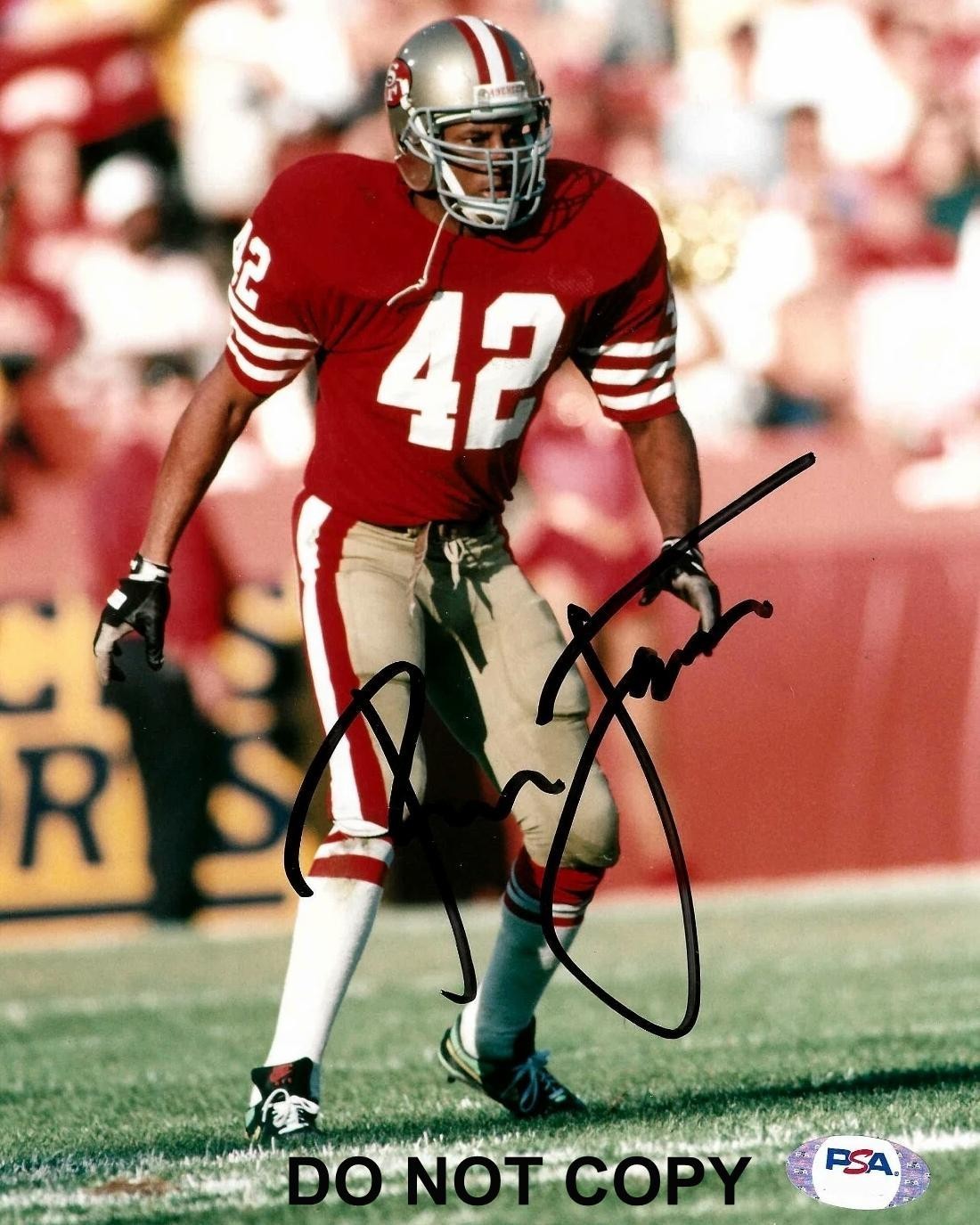 Ronnie Lott SAN FRANCISCO 49ERS Signed Autographed REPRINT 8x10 Photo RP 2