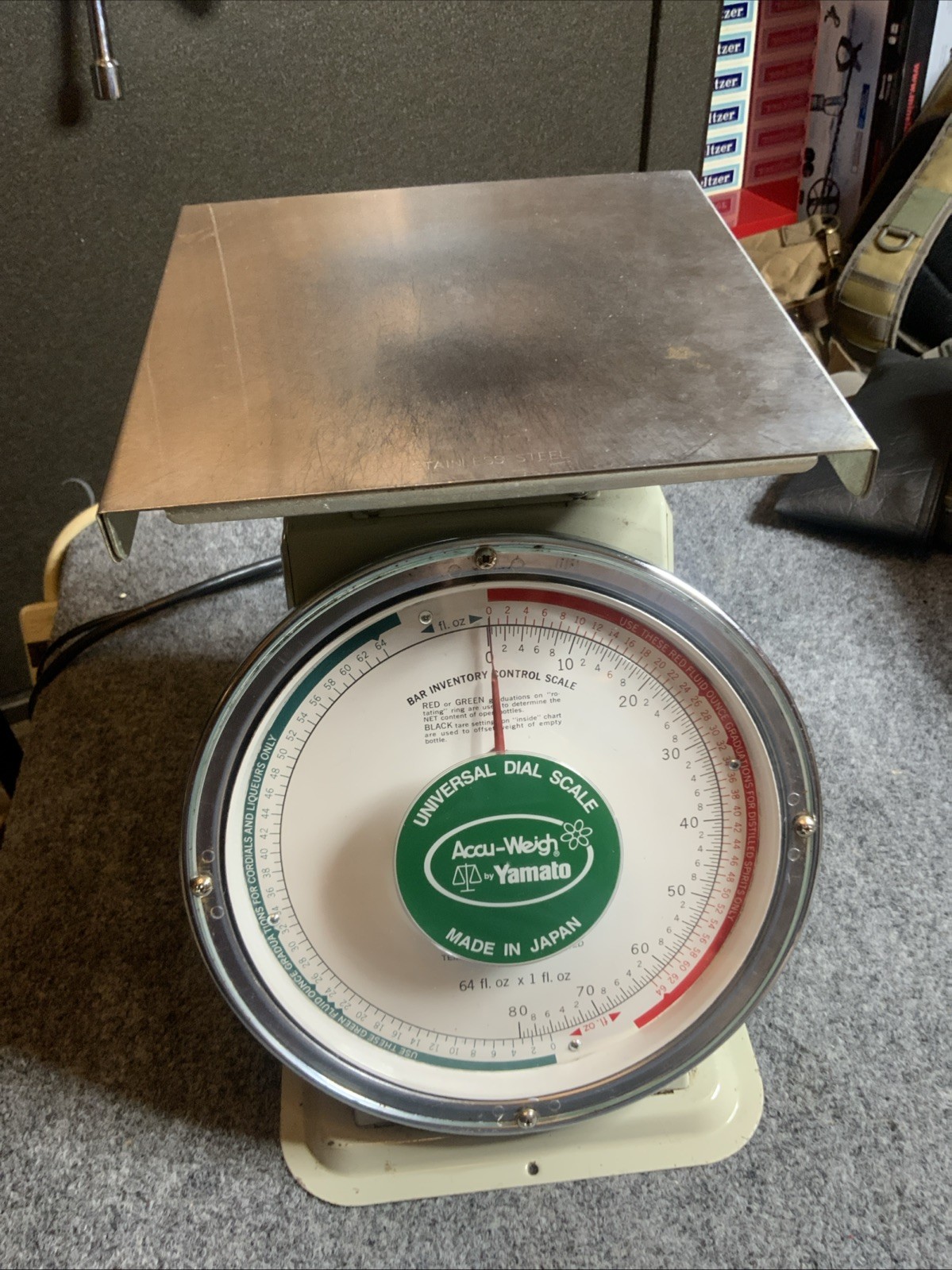 Yamato BC-10 Accu-Weigh Bar Inventory Control Scale Liquid Measurement  WORKING