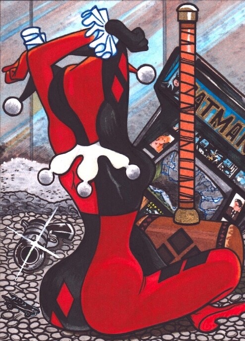 Commission Your Favorite Or Original Character As OOAK Color Sketch Card Art!