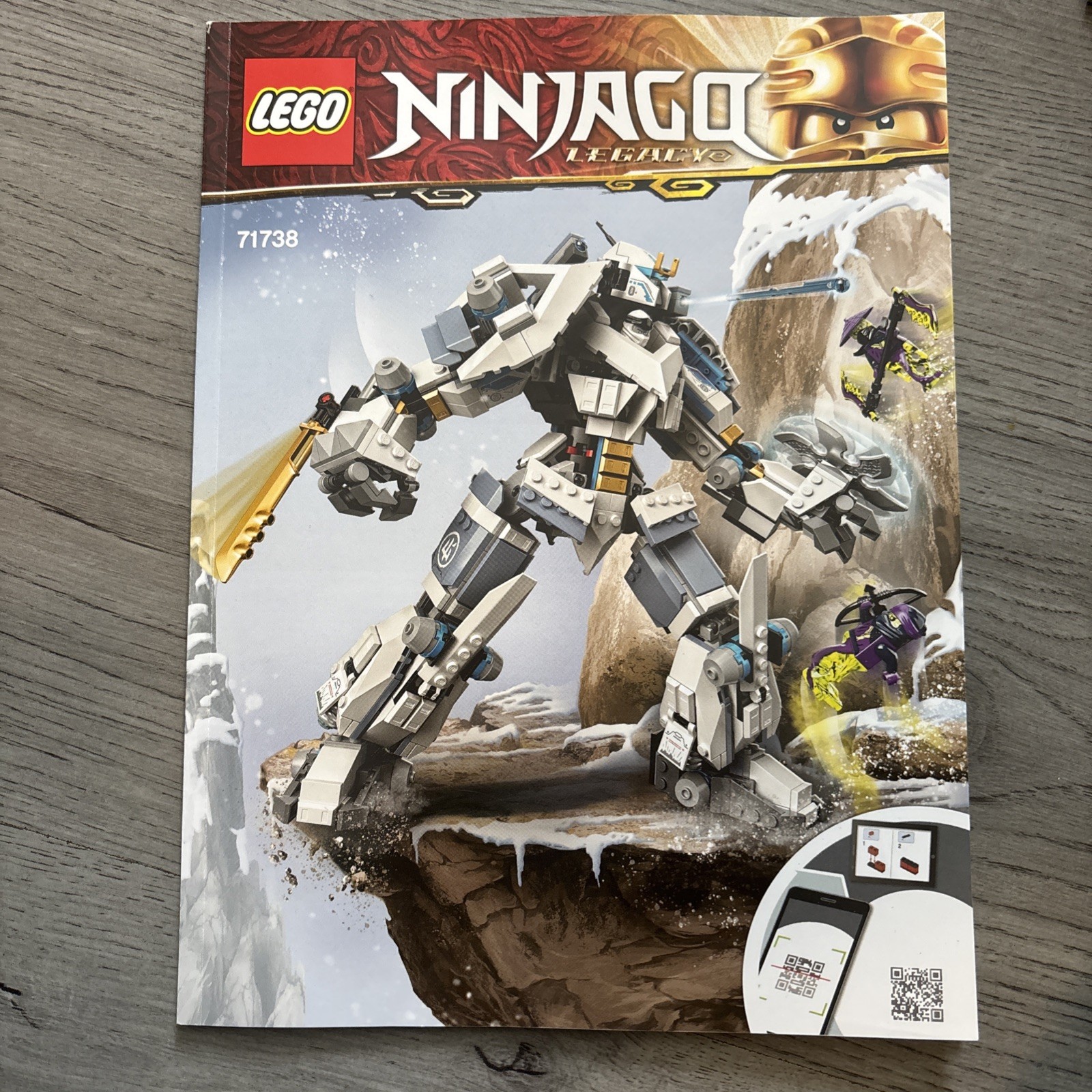 LEGO NINJAGO: Dragons Rising Zane's Titan Mech Battle (71738)