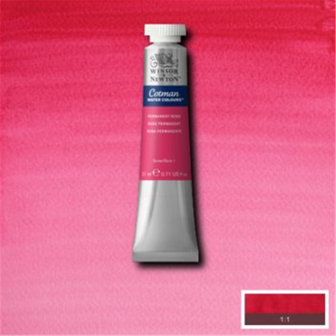 Cotman Watercolour Tube 21 Ml 502-Permanent Rose