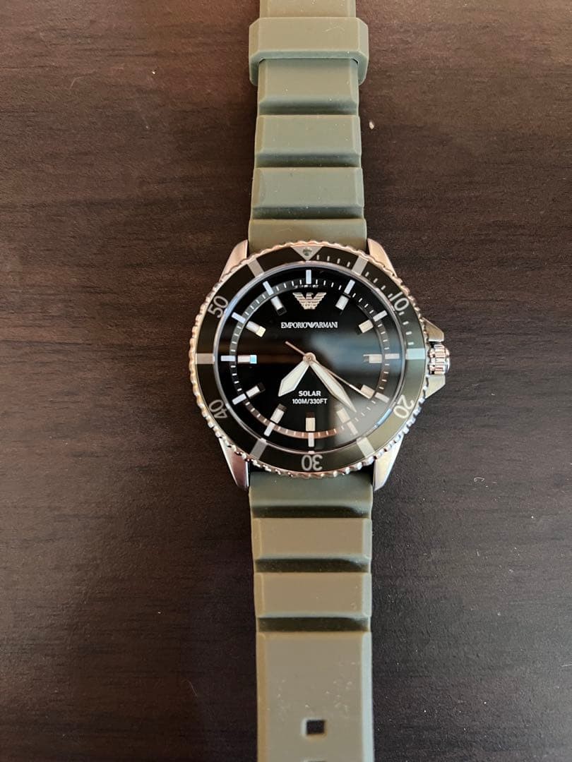 Emporio Armani Men'S Analog Silicone Ar11699