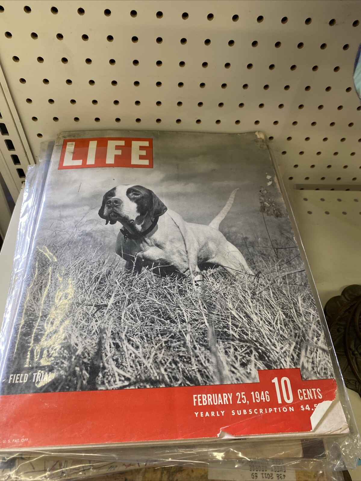 LIFE MAGAZINE  1946 FEBRUARY 25 VTG ADVERTISING FRAMABLE ART