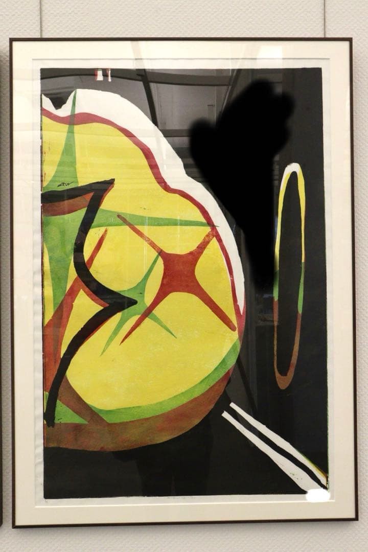 Woodblock print frame B1