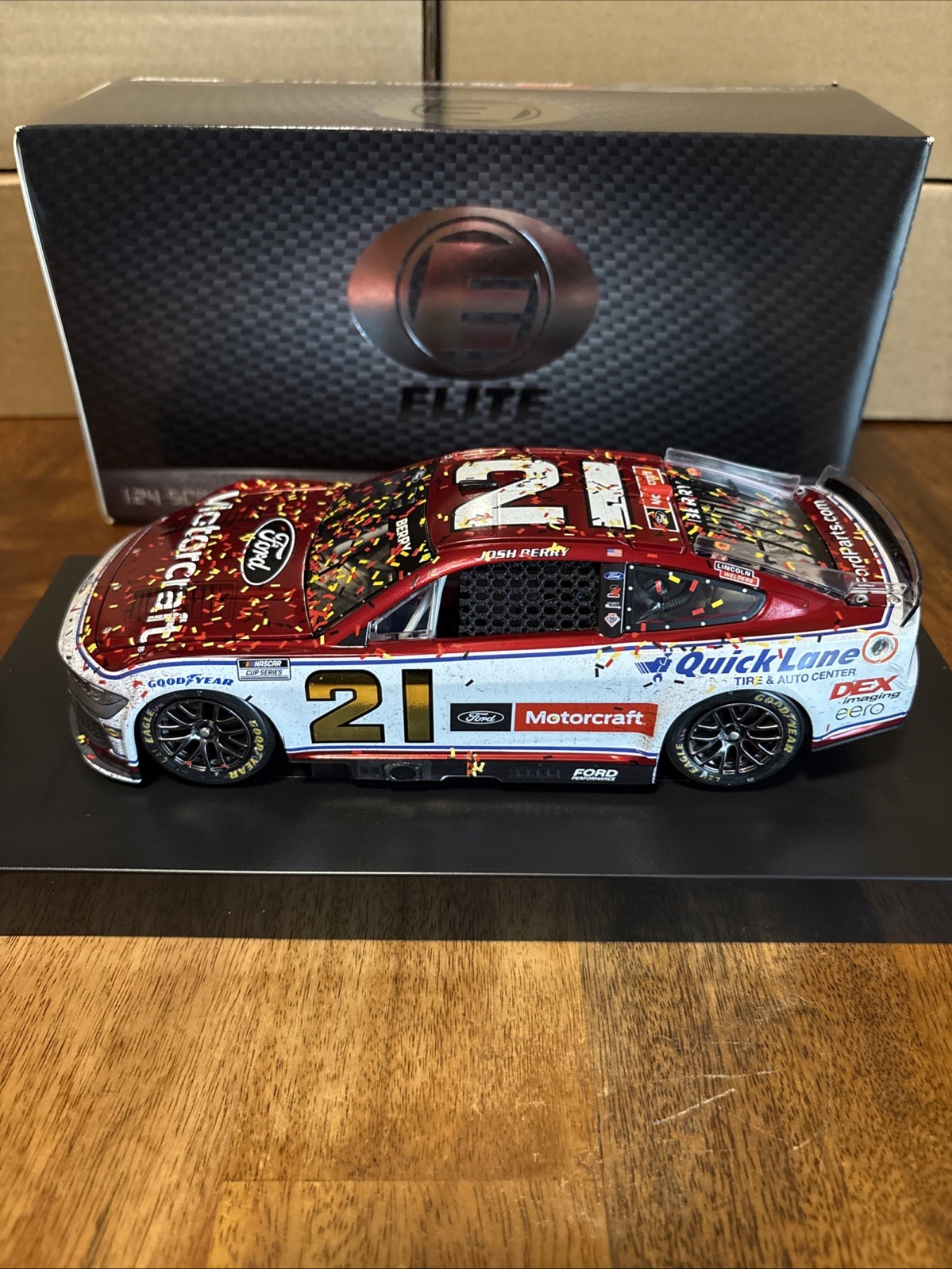 2025 Josh Berry Motorcraft Las Vegas Win Elite Color Chrome 1/24!!