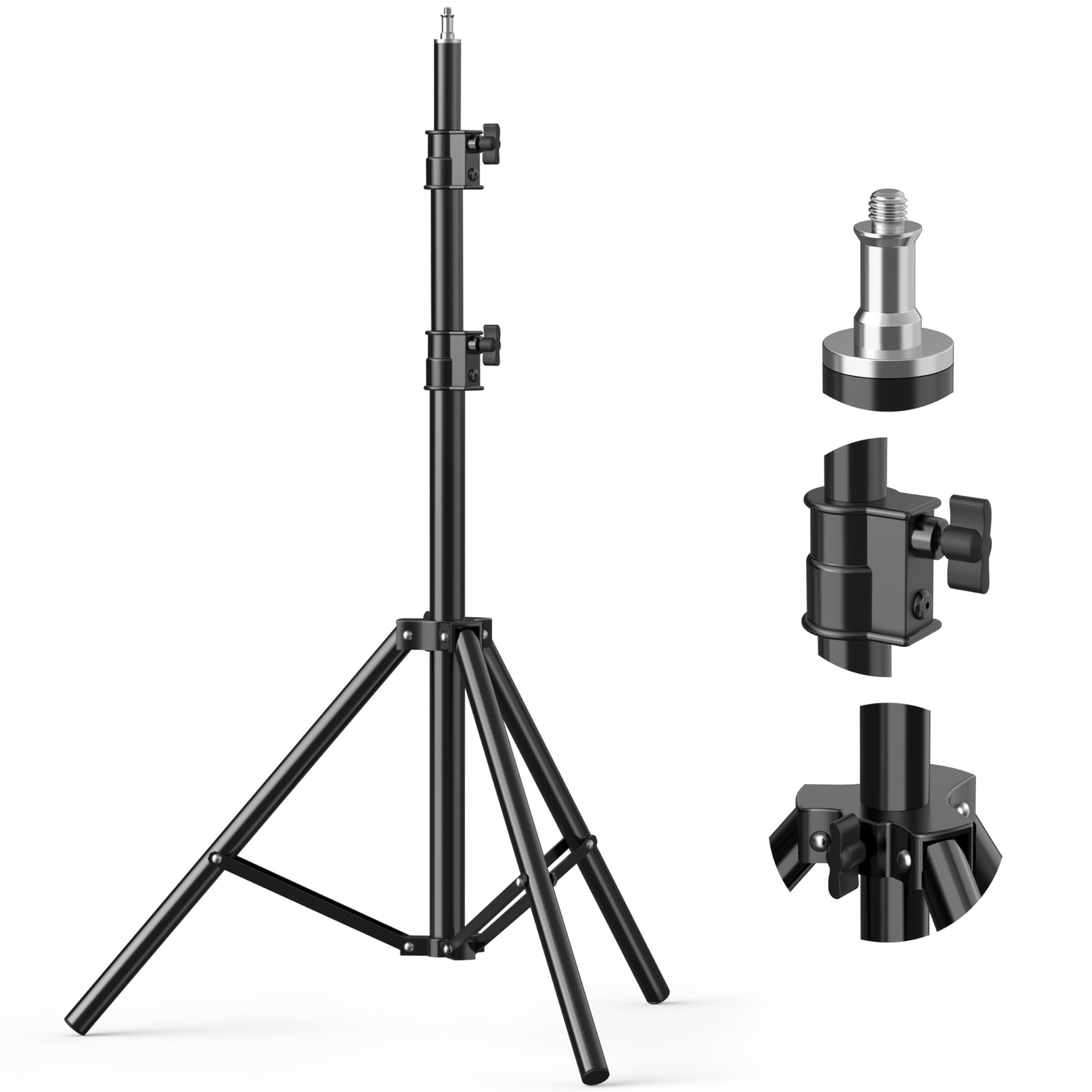 Vallkay Professional Light Stand Photography 110"/9.2ft/280cm, Air Cushioned... 