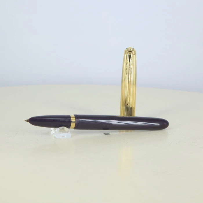 [Used] Parker Parker 51 PRM Plum GT [Used writing instrument, used Fountain