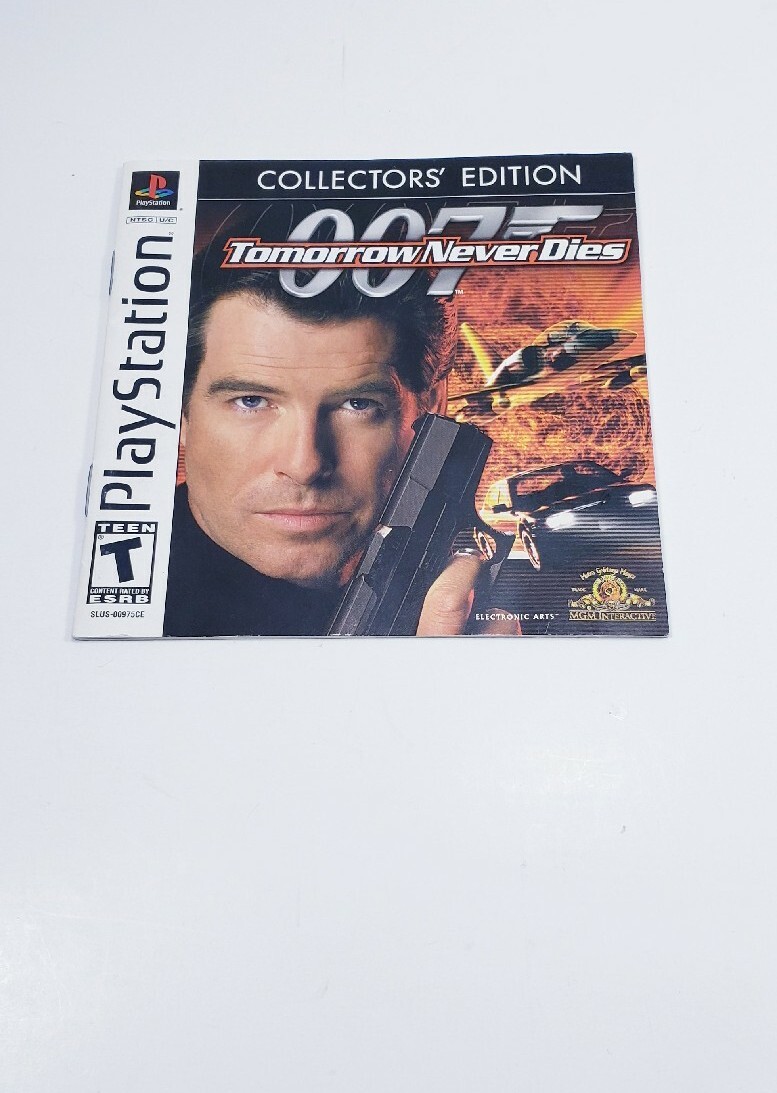 Manual Only - Tomorrow Never Dies 007 Collector’s Edition Sony PlayStation 1 PS1