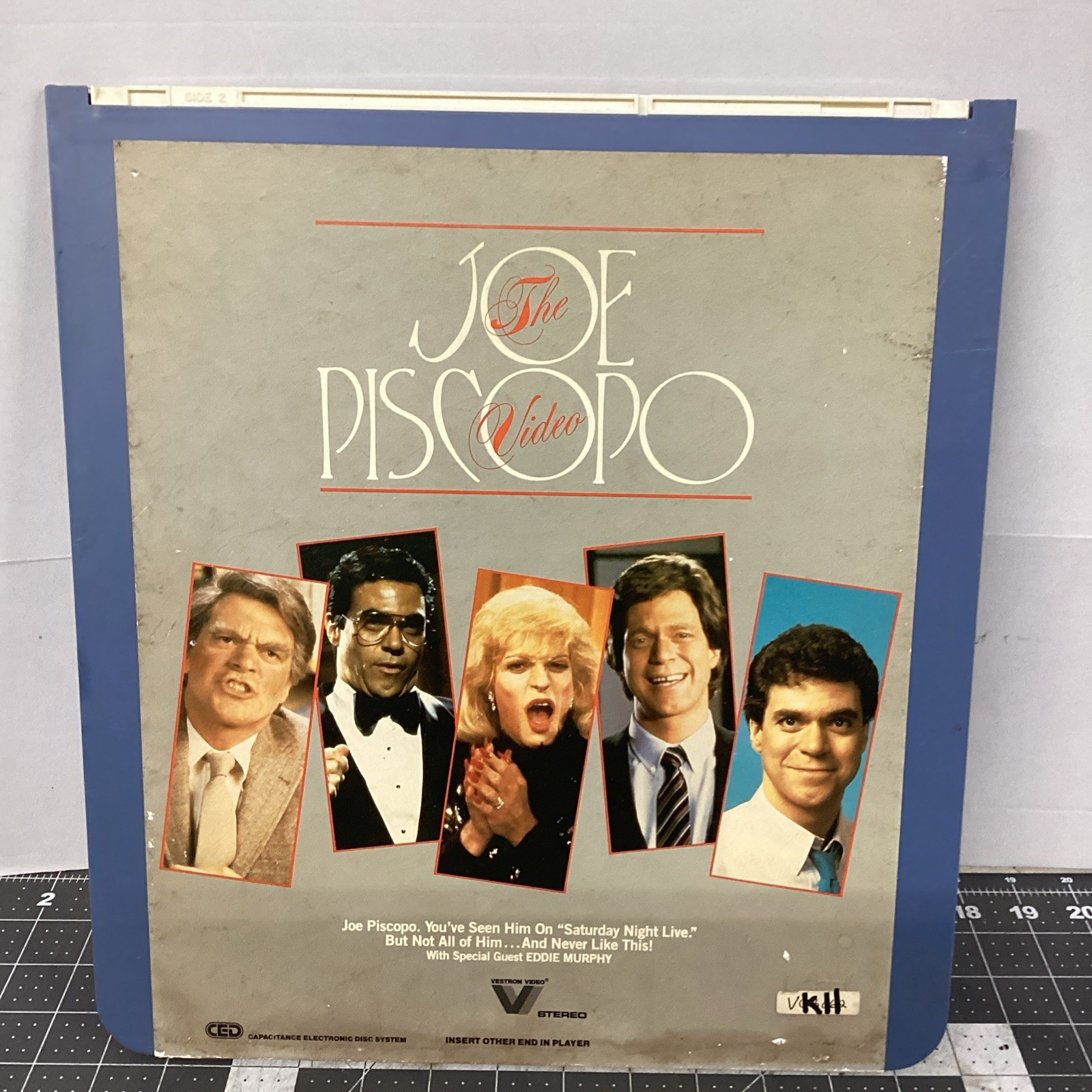 RCA Video Disc: The Joe Piscopo Video CED 1984