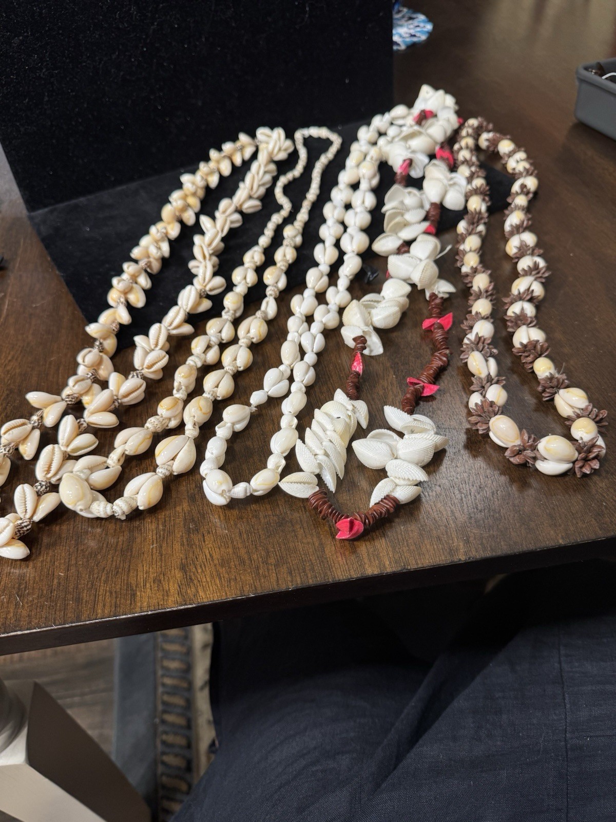 Tiki Shells And Beads Necklace