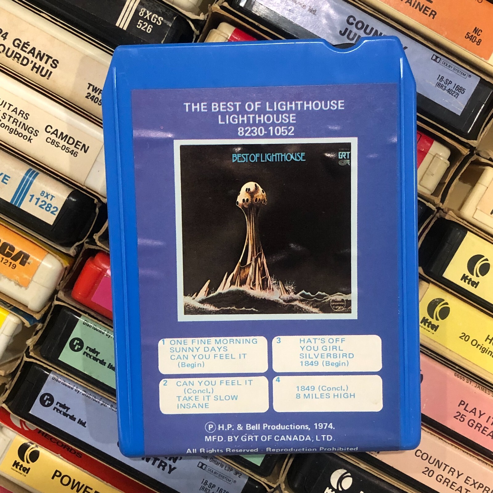 Lighthouse : The best of Lighthouse 1974, 8 Track Tape