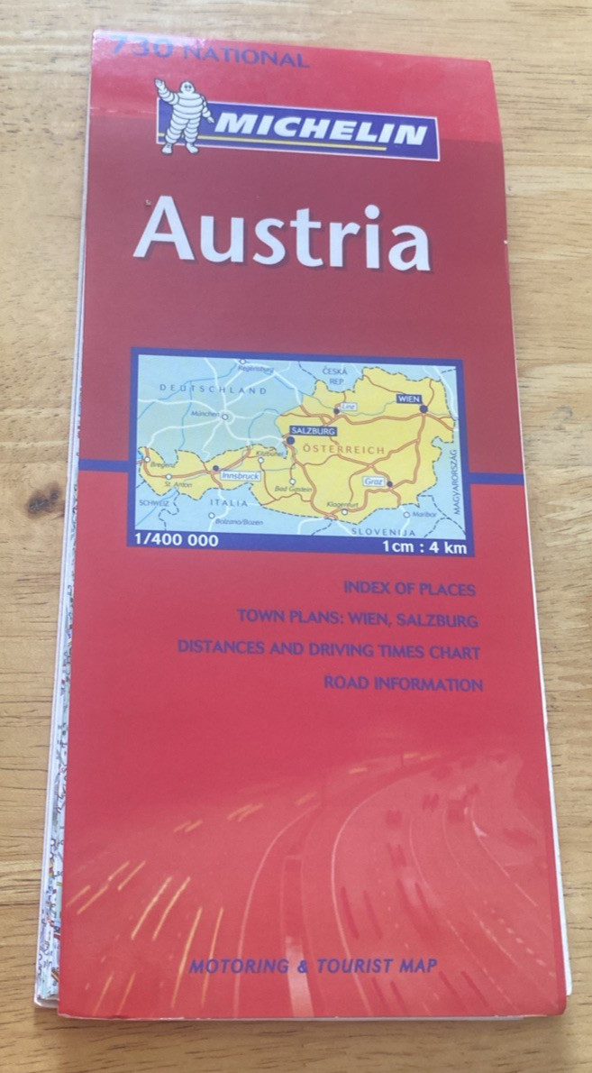 AUSTRIA (MICHELIN NATIONAL, NO. 730) (MULTILINGUAL By Michelin Staff