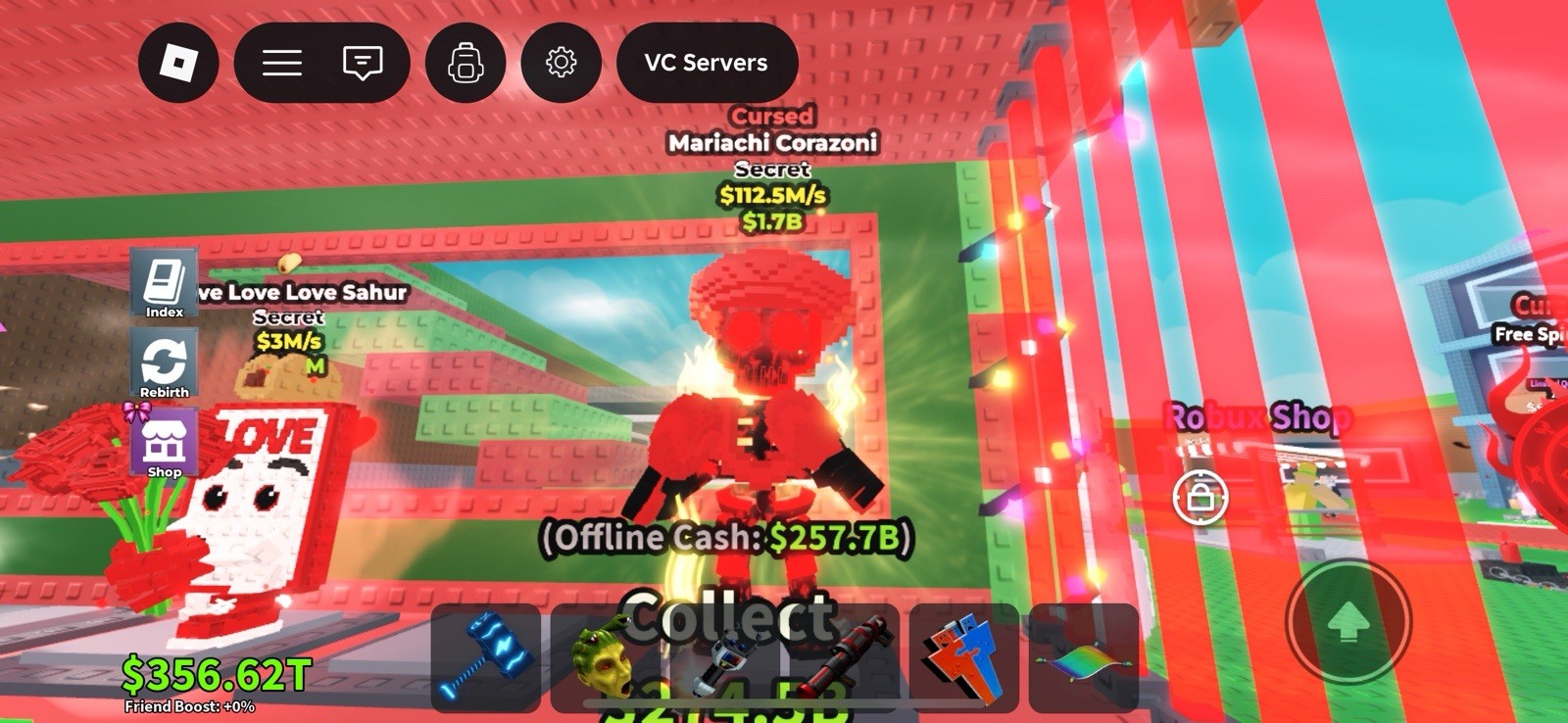 Roblox Secret Cursed Game Item Asset