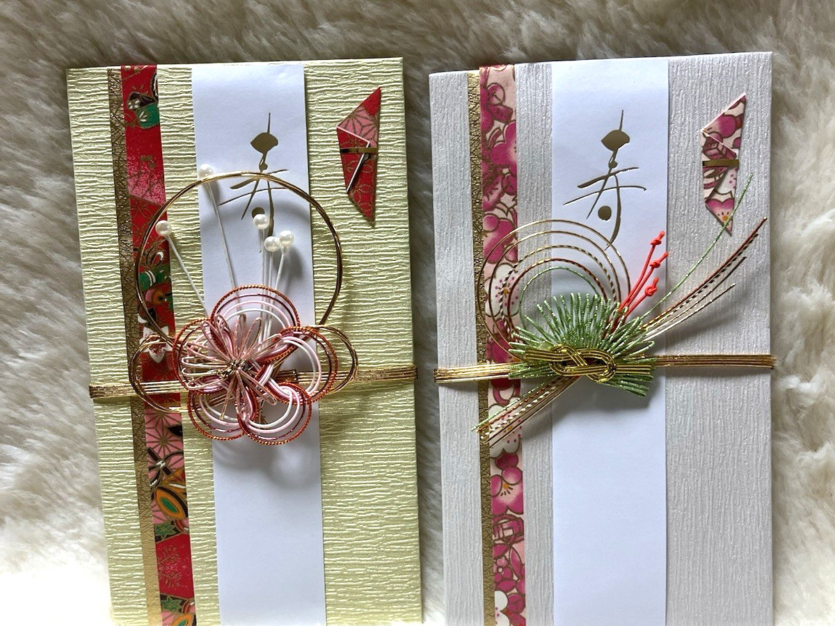 Japanese Wedding Gift Money Envelopes 2pcs New Shugi Bukuro Japan Celebration