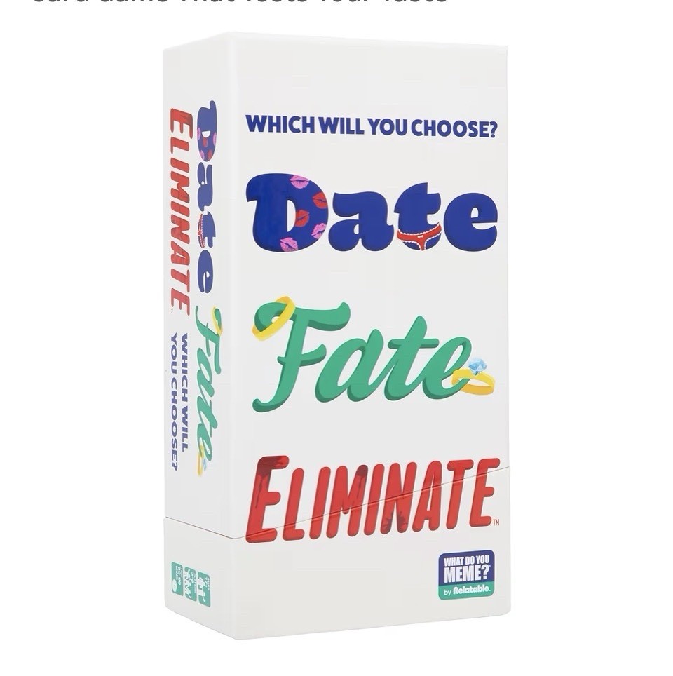 What Do You Meme? Date Fate Eliminate Card Game ~ New, Sealed