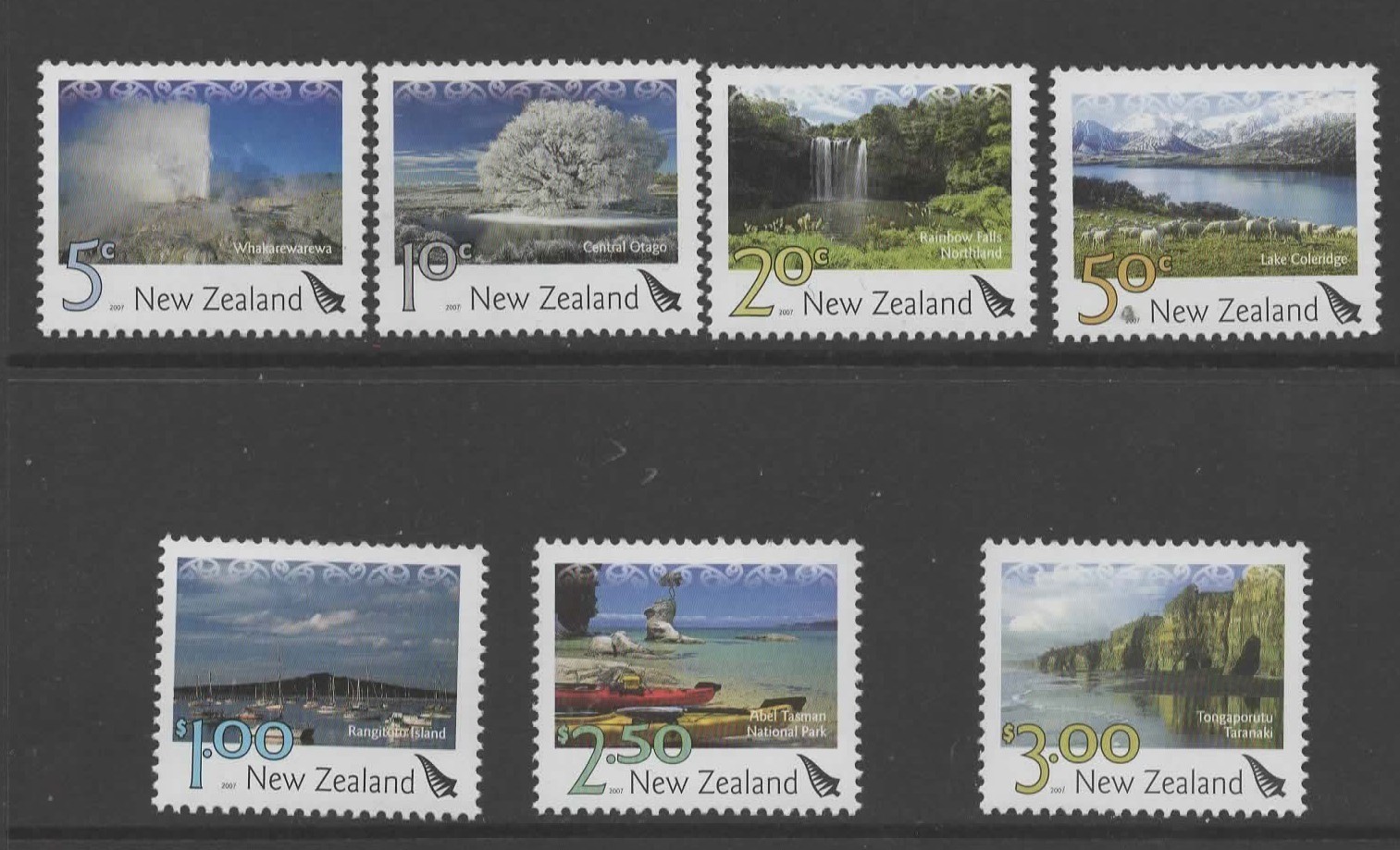 NEW ZEALAND SG2597 2007 LANDSCAPES ONLY MNH