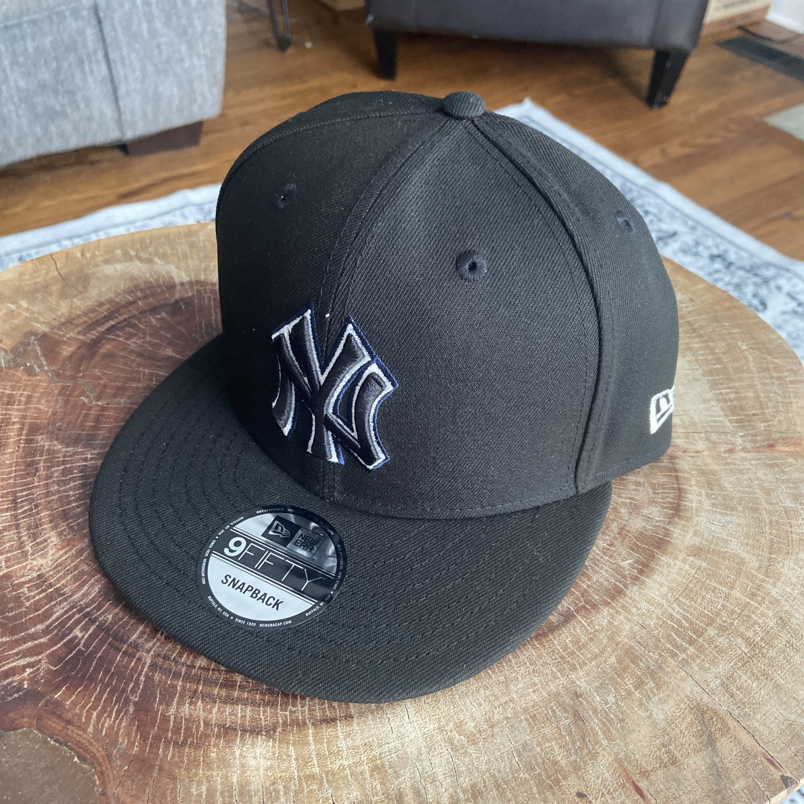New York Yankees New Era 9fifty Snapback Black/Black/White NEW W/ Tags