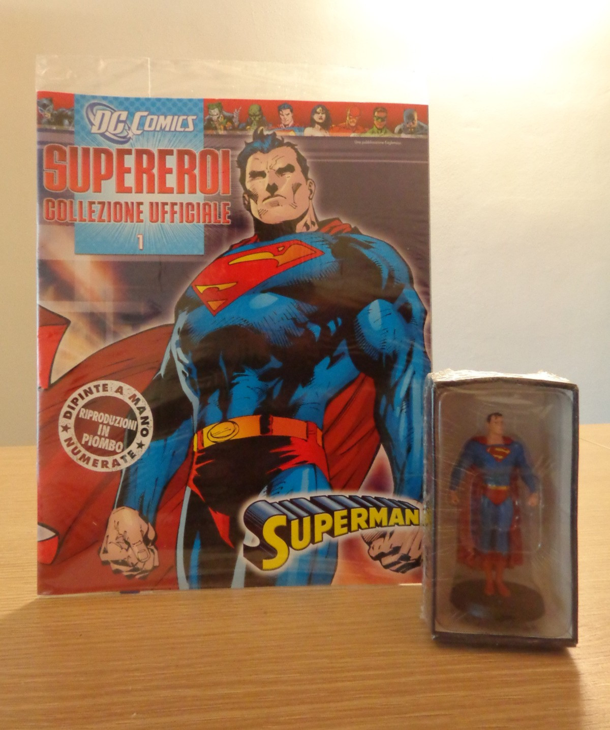 DC Comics Lead Superheroes No.1 Superman NEW Eaglemoss Paper ▓