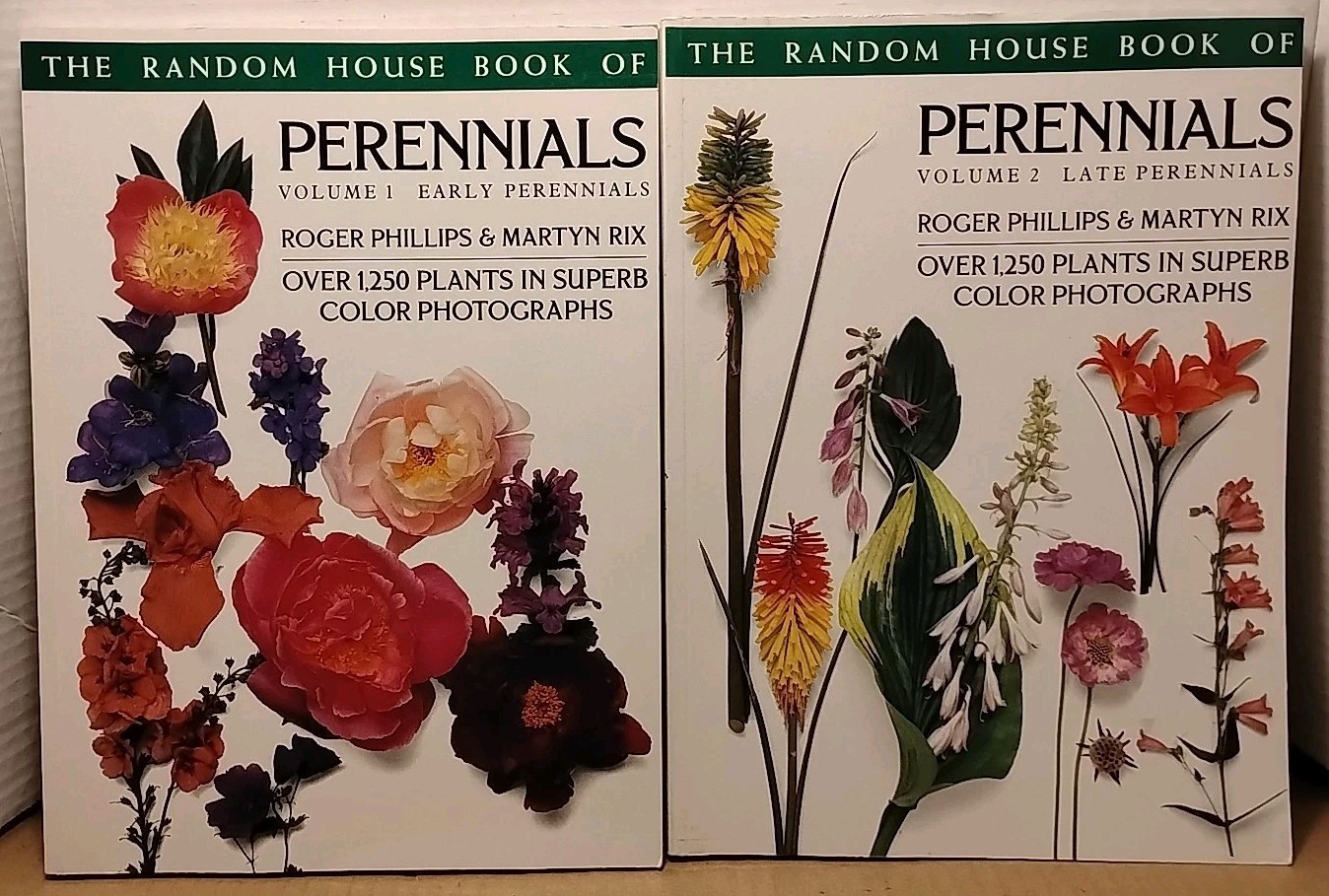 Random House Book of Perennials Vols. 1 & 2 : Early & Late Perennials - 1st Ed