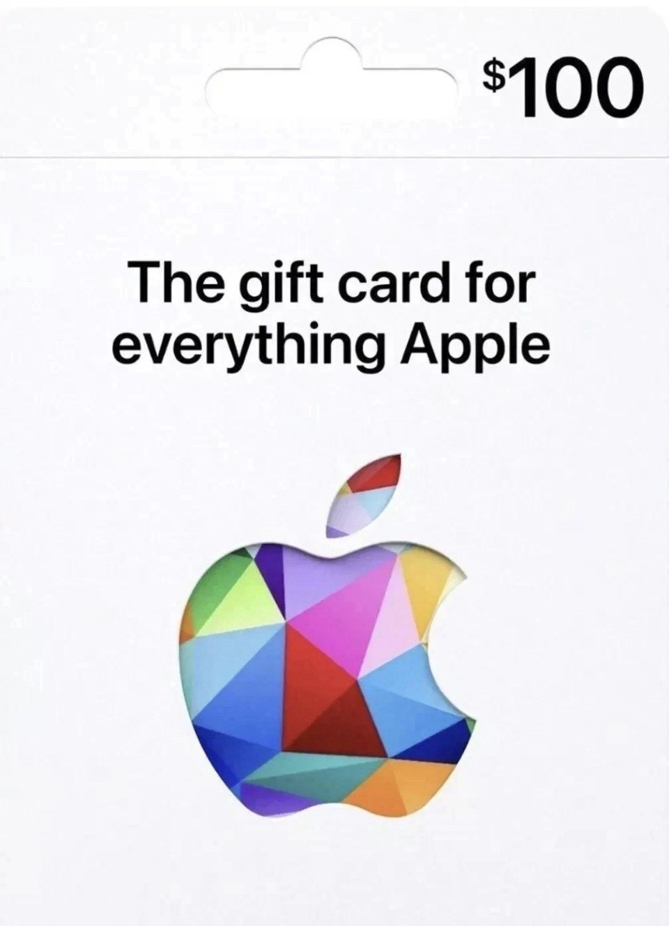 Apple $100 Gift Card US-Nationwide Valid Until Feb 2026