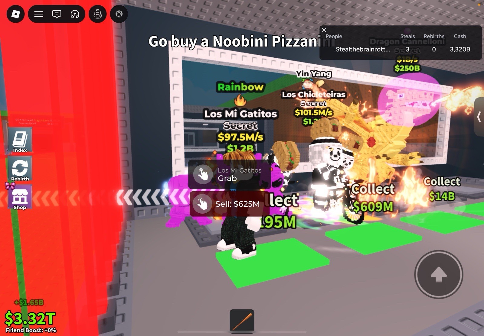 Roblox Secret Rainbow Yin Yang Collectible Game Item Asset