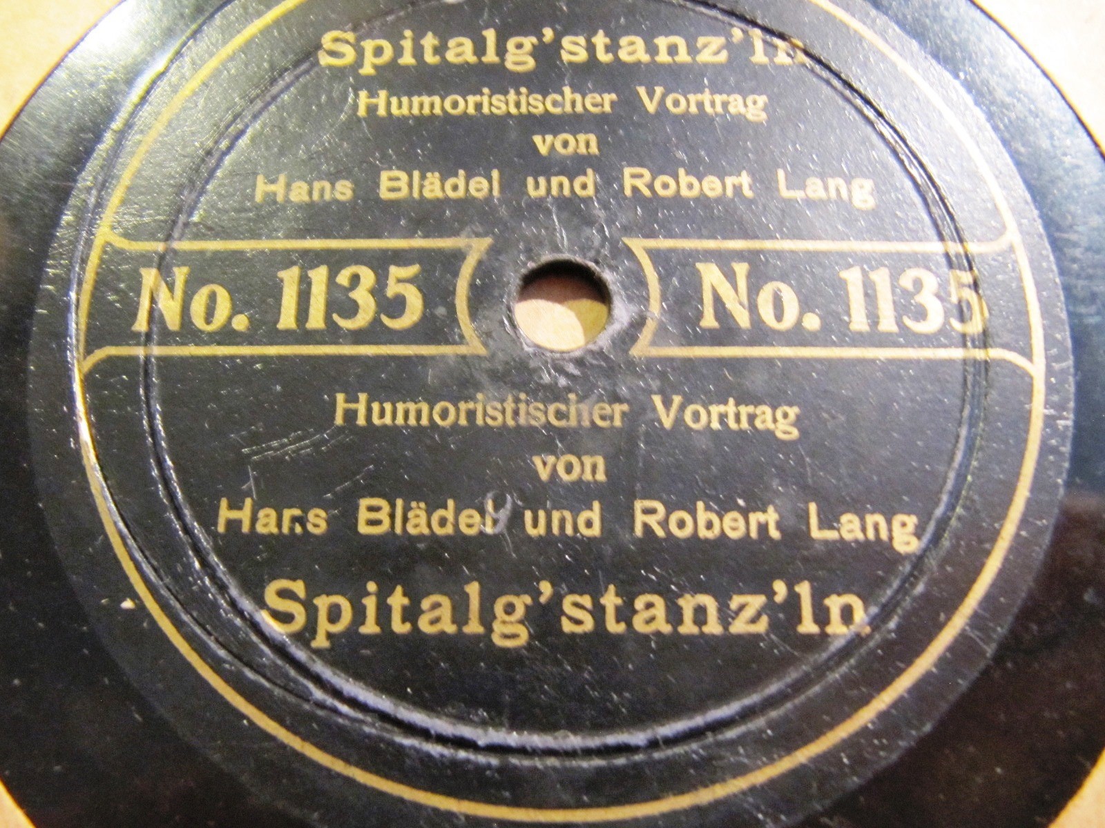 1905 GERMAN Comedy Hans Blädel Robert Lang Spitalgstanzeln Reisenden Musiker x