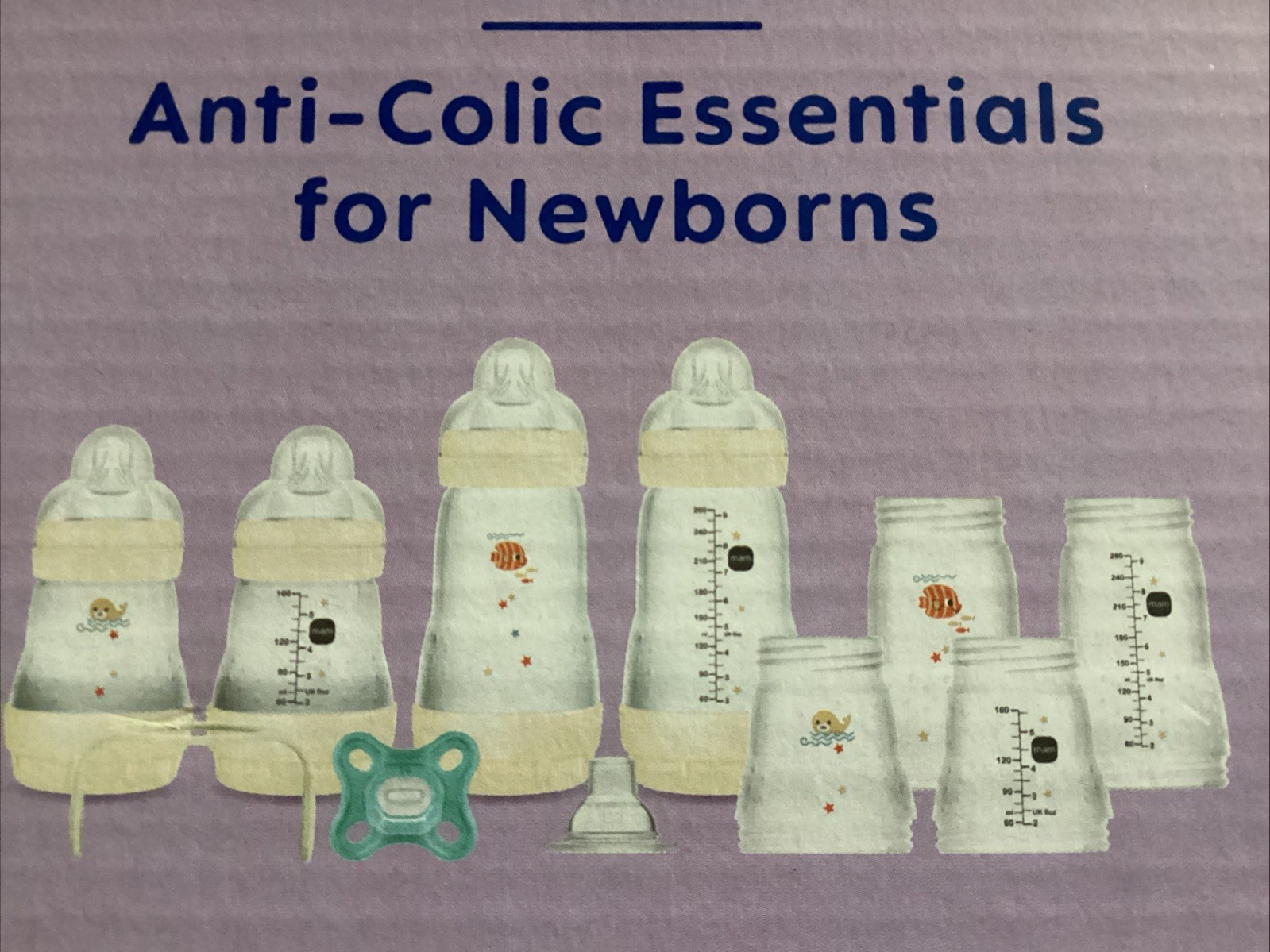 Grow with Baby 11-Piece Gift Set Newborn  Anti-Colic Bottles $60 value