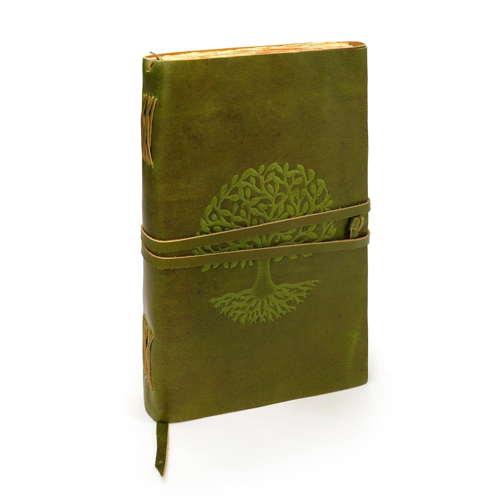 LUXEORIA Tree Of Life Leather Journal for Women and Men, Handcrafted Leather ...