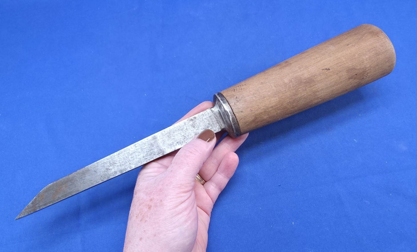 Huge Vintage Unmarked 1/2" Pig Sticker or Mortise Chisel