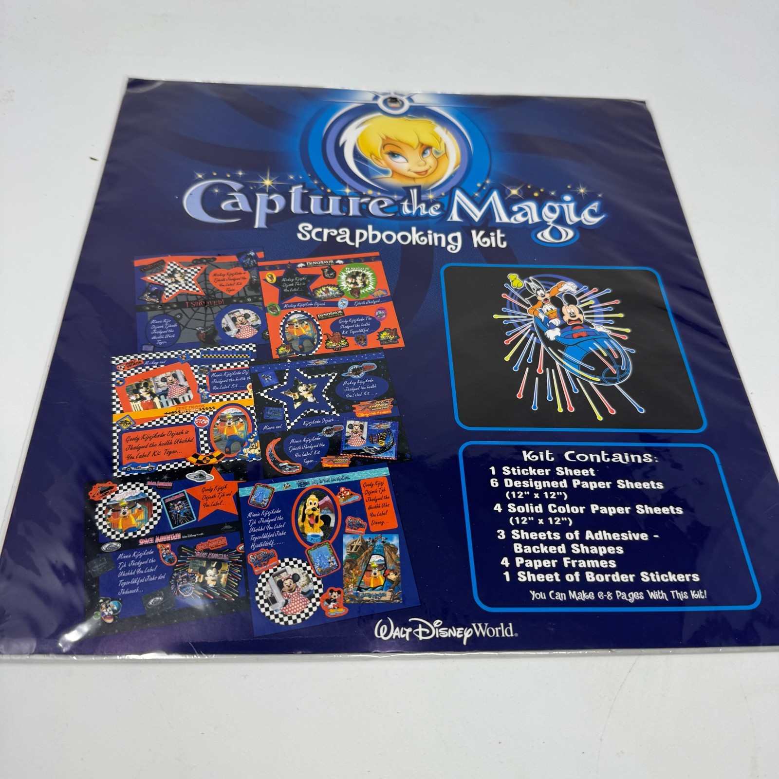 Walt Disney World Capture The Magic Scrapbooking Kit Retired Mickey HALLOWEEN