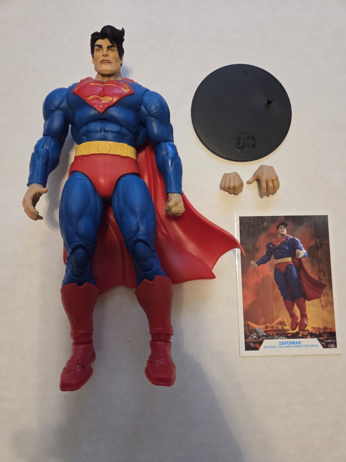 Loose McFarlane Toys Multiverse Batman The Dark Knight Returns Superman Figure 