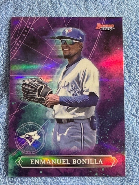 2023 Bowman’s Best-Astral Projections - Enmanuel Bonilla AP- 29 Blue Jays