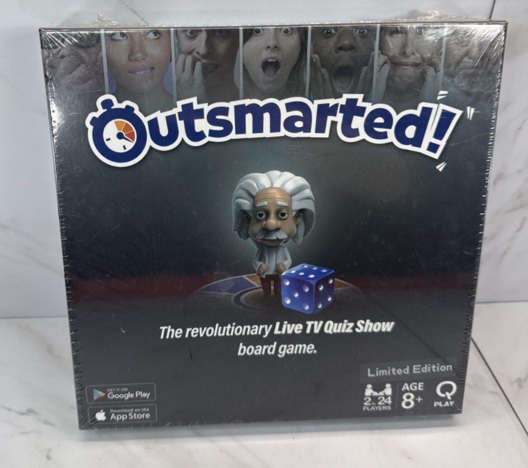 Outsmarted✨ Live TV Quiz Show Board Game✨BRAND NEW✨UNOPENED BOX✨Sealed