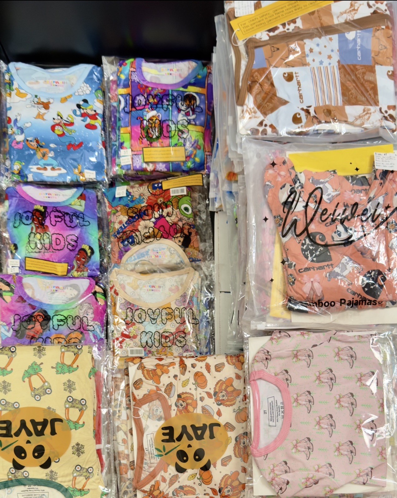 KIDS BAMBOO MYSTERY BUNDLE - 50pcs