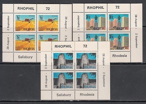 Southern Rhodesia - Yvert 2/4 ** Mnh