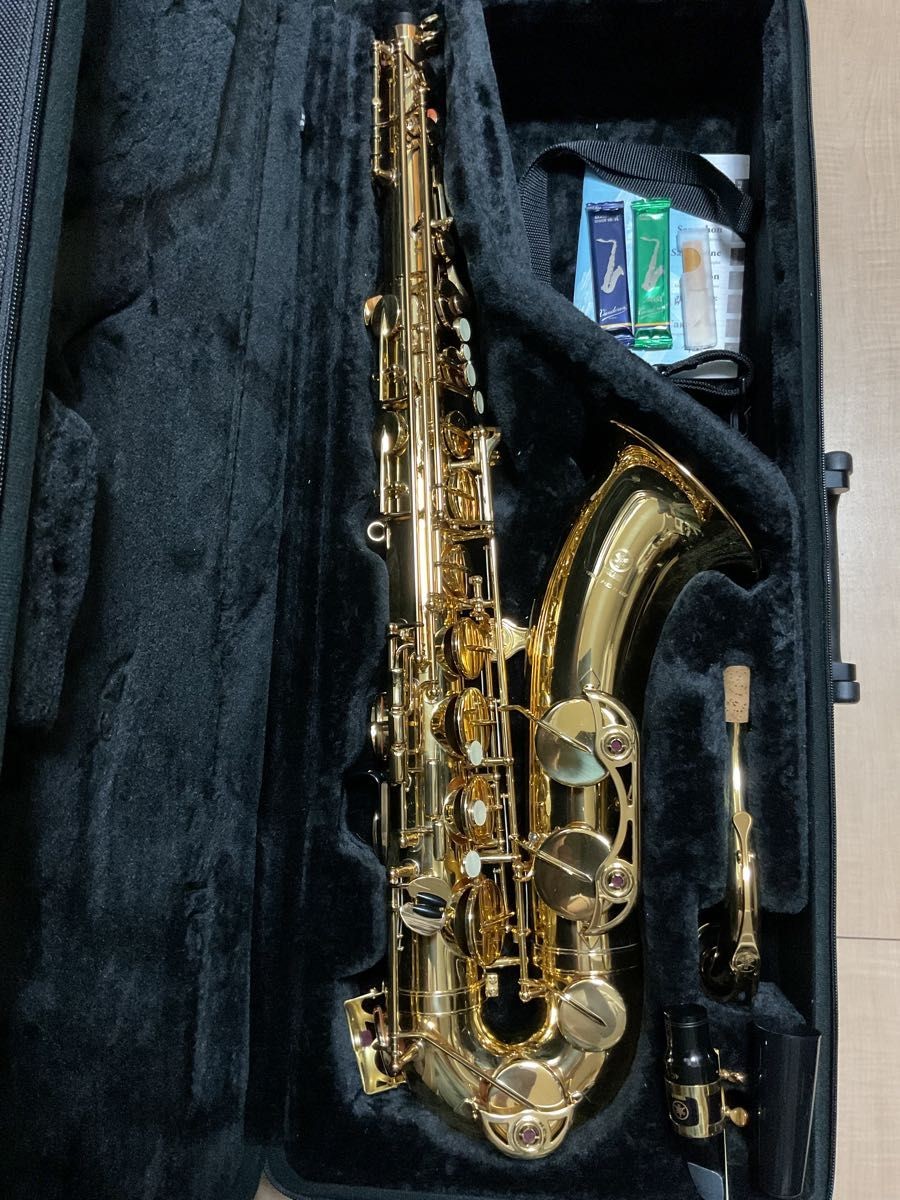 YAMAHA Tenor Saxophone YTS-380 Made in Japan Almost unused Ready to play set