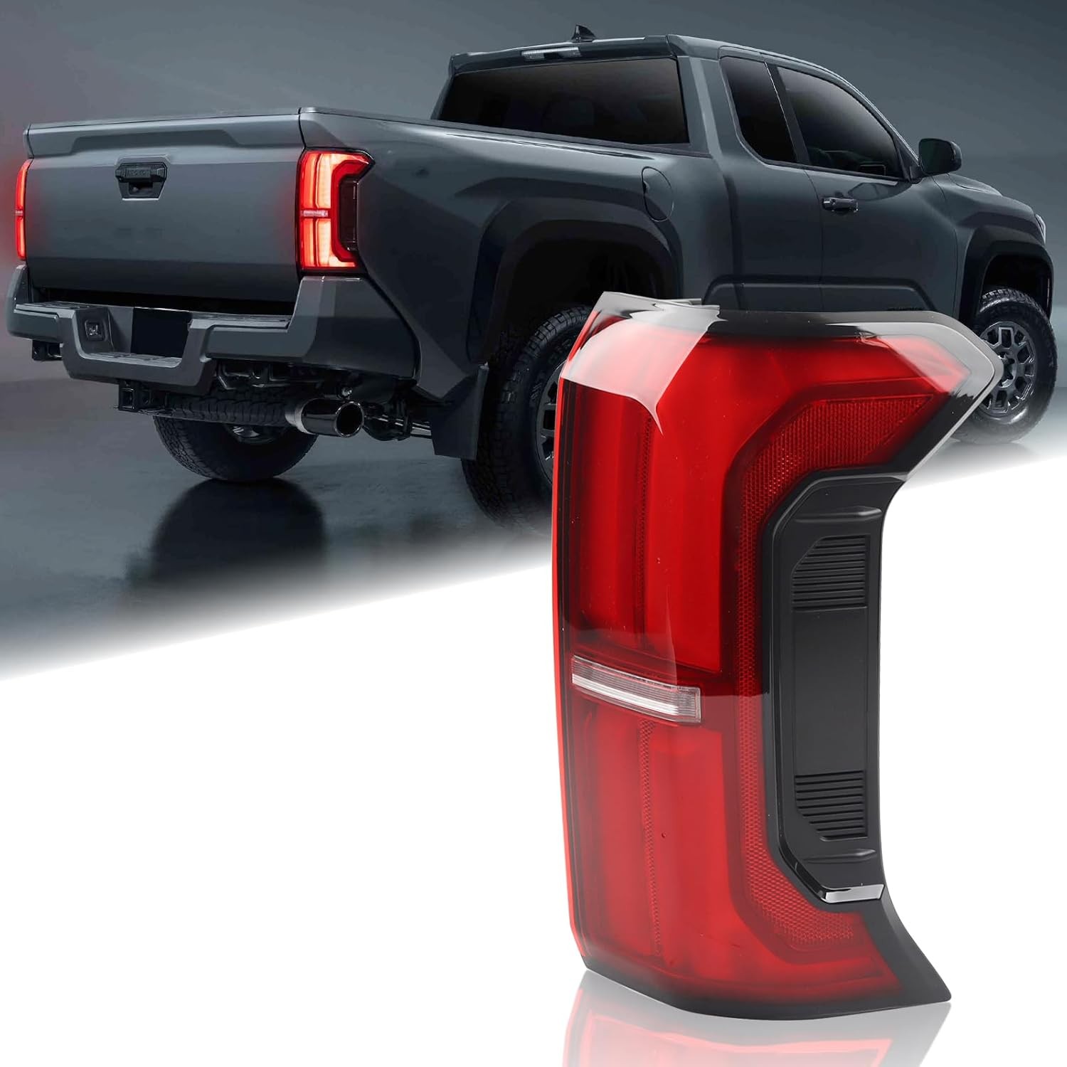 81560-AK040 RH LED Tail Light Assembly Fit for 2024 2025 Toyota Tacoma TRD SPORT