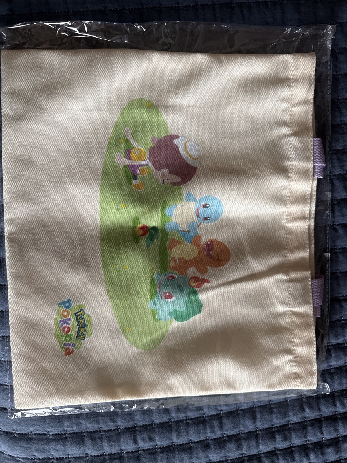 Pokémon Pokopia Mini Canvas Tote Bag BestBuy Preorder Exclusive Brand New Sealed