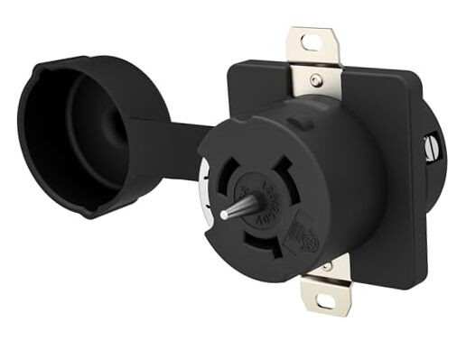 50 Amp 125/250 Volt Twist Lock Receptacle LL550R CS6369 Generator Power Cord 