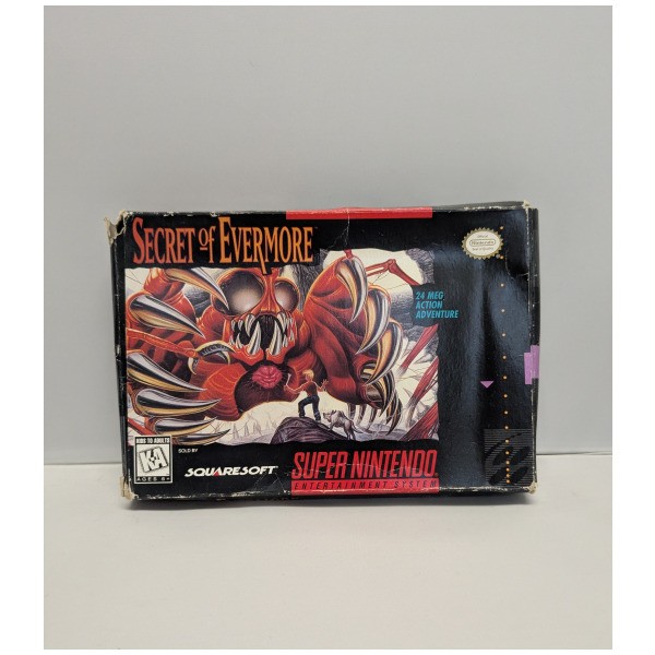 Secret of Evermore Box Only
