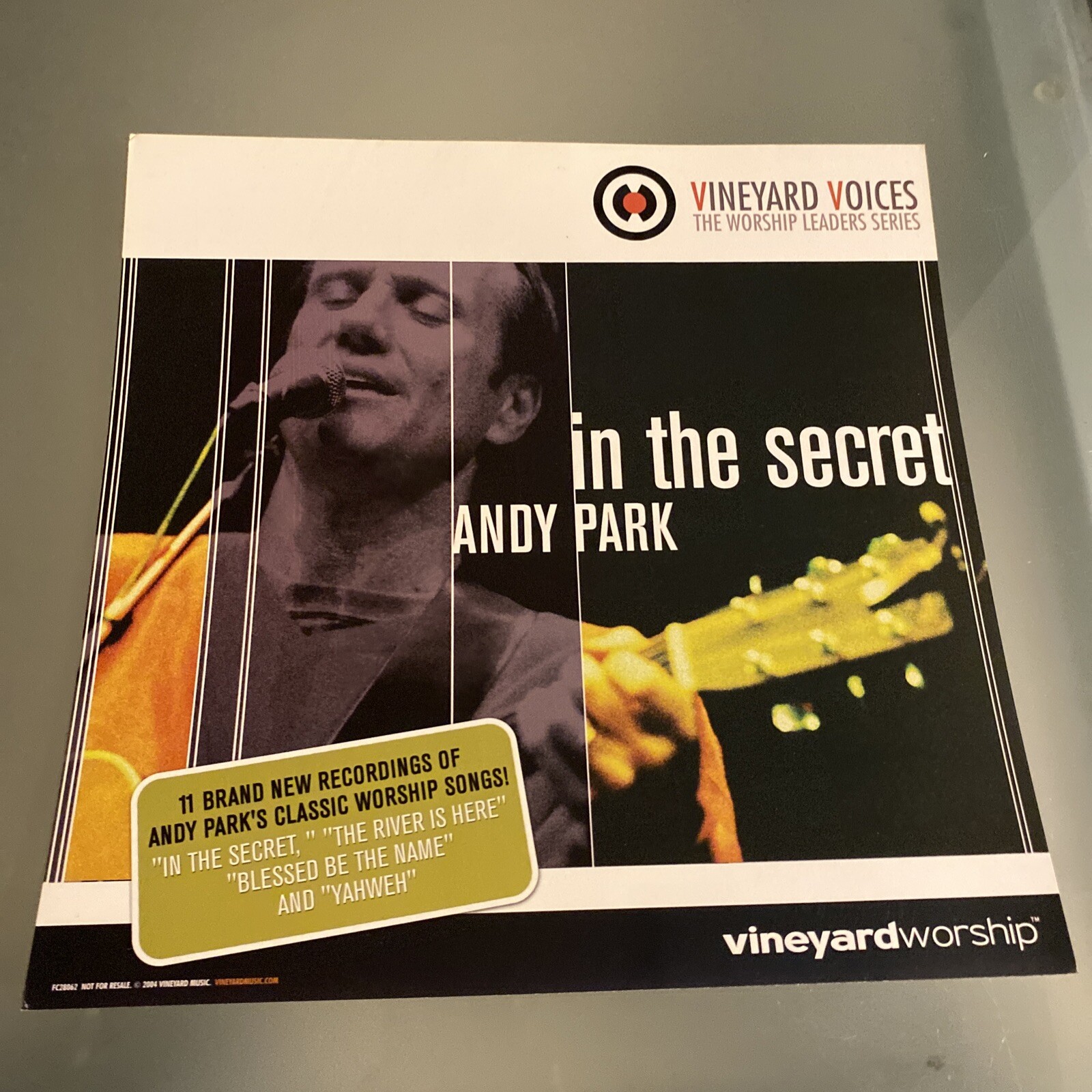 Vineyard Voices, Vineyard, Worship, 12x12 Album Flat Poster Christian