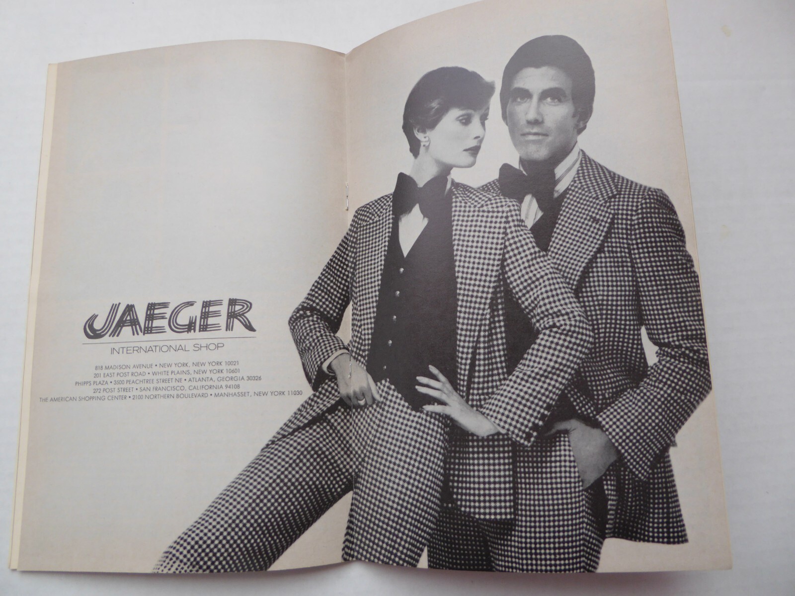 Playbill Mark Hellinger theatre Seesaw September 1973 New York Fall Fashion