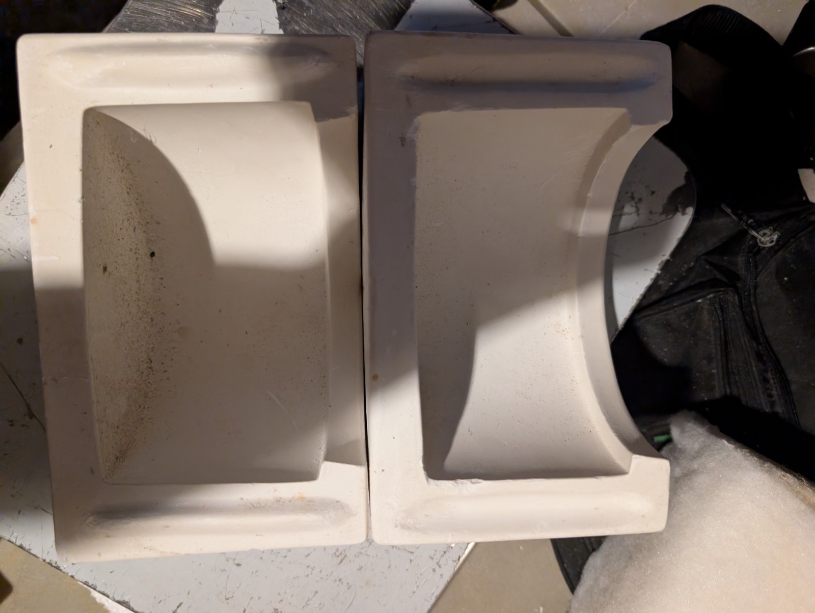 Planter Or Bowl   Vintage Slip Casting Ceramic Mold