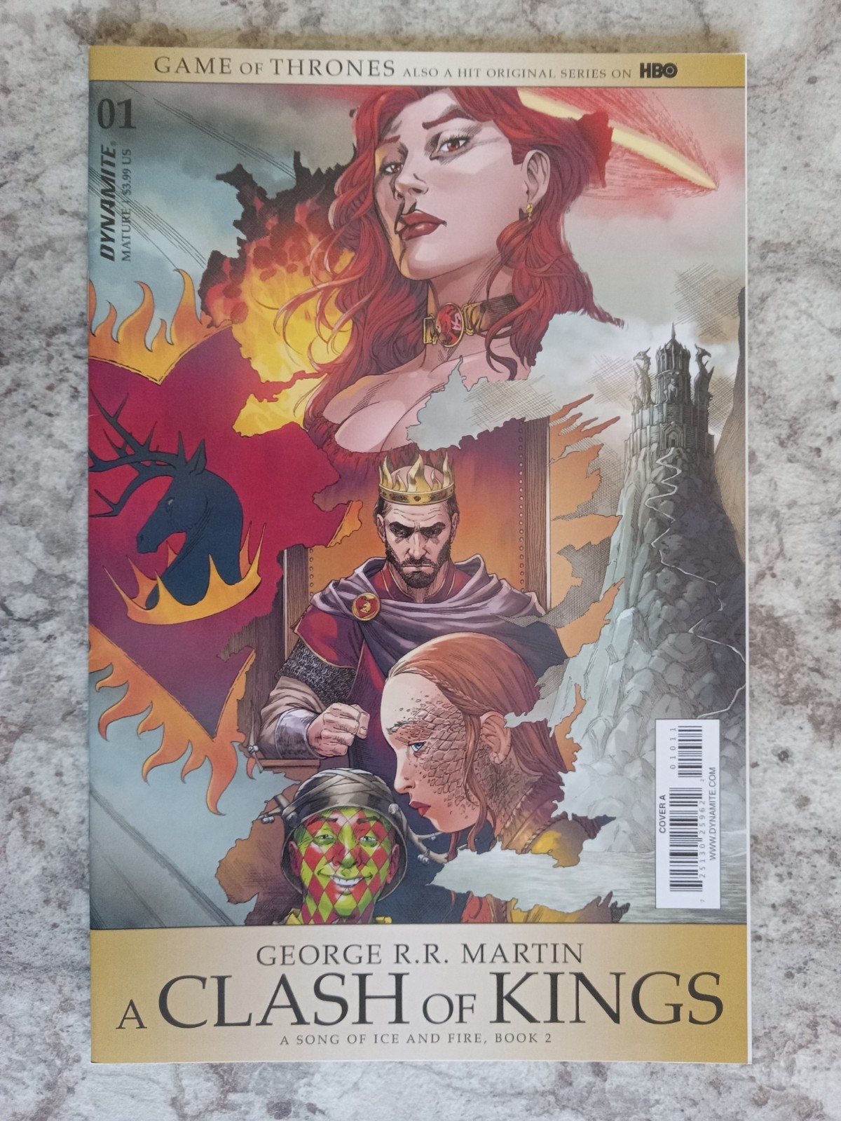A Game of Thrones Clash of Kings #1 CvR A  VF/NM Dynamite Comics 2017