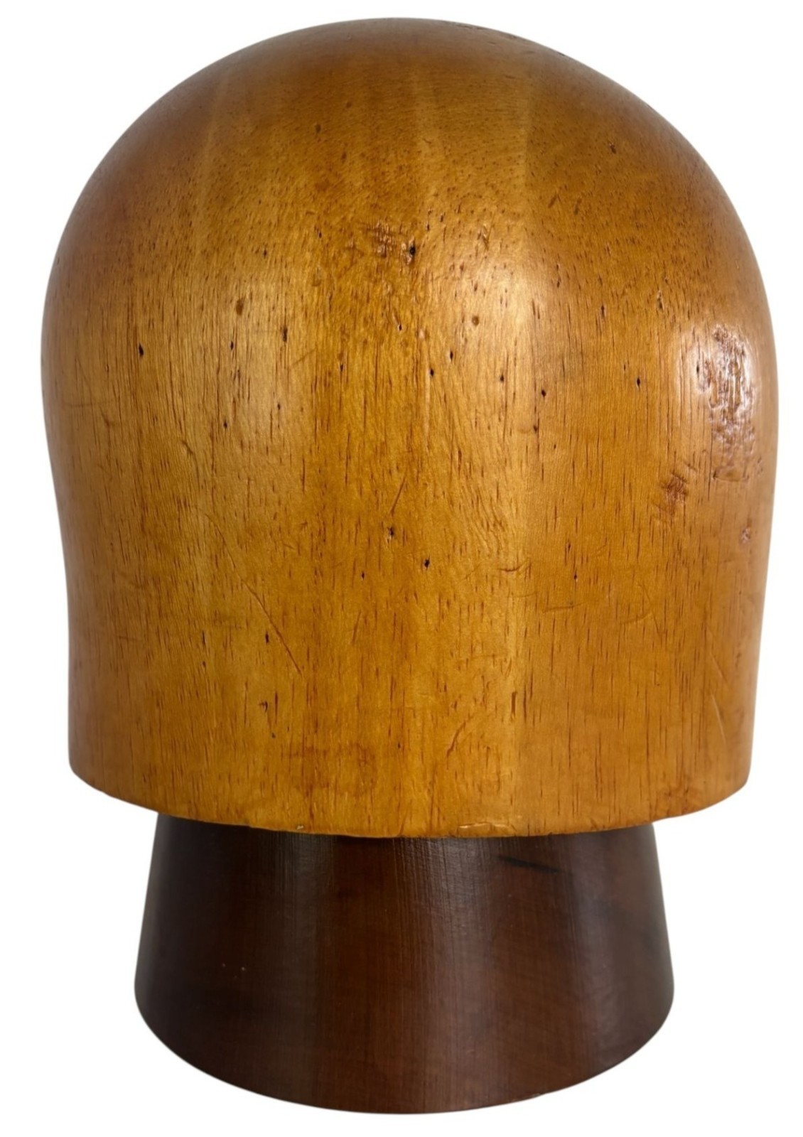 Midwest H.B. & D. Co. Chicago Wooden Hat Block Millinery 22.5 H Lauer 796 Vtg