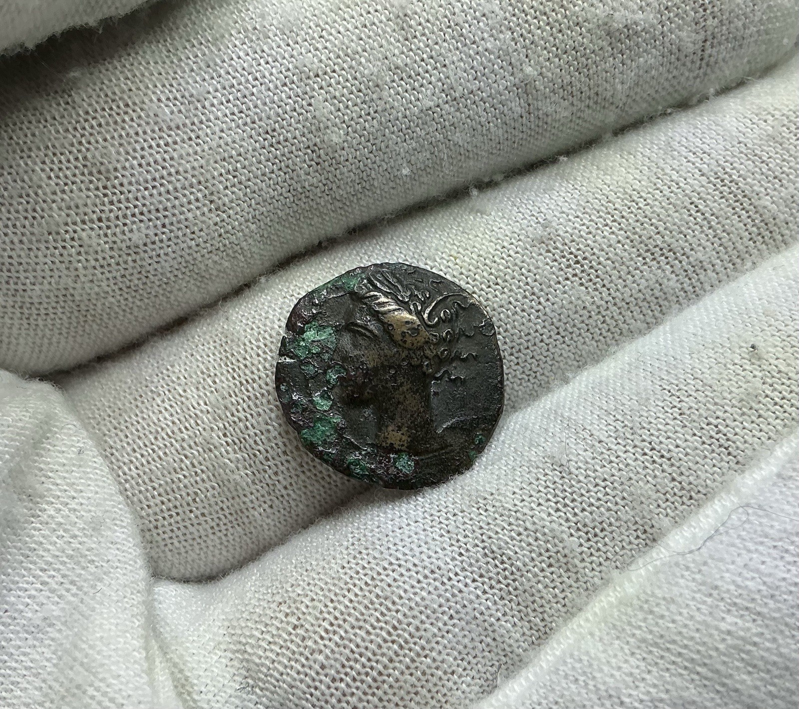 Zeugitania Carthage c.400–350 BC NGC Horse & Palm Ancient Coin P297