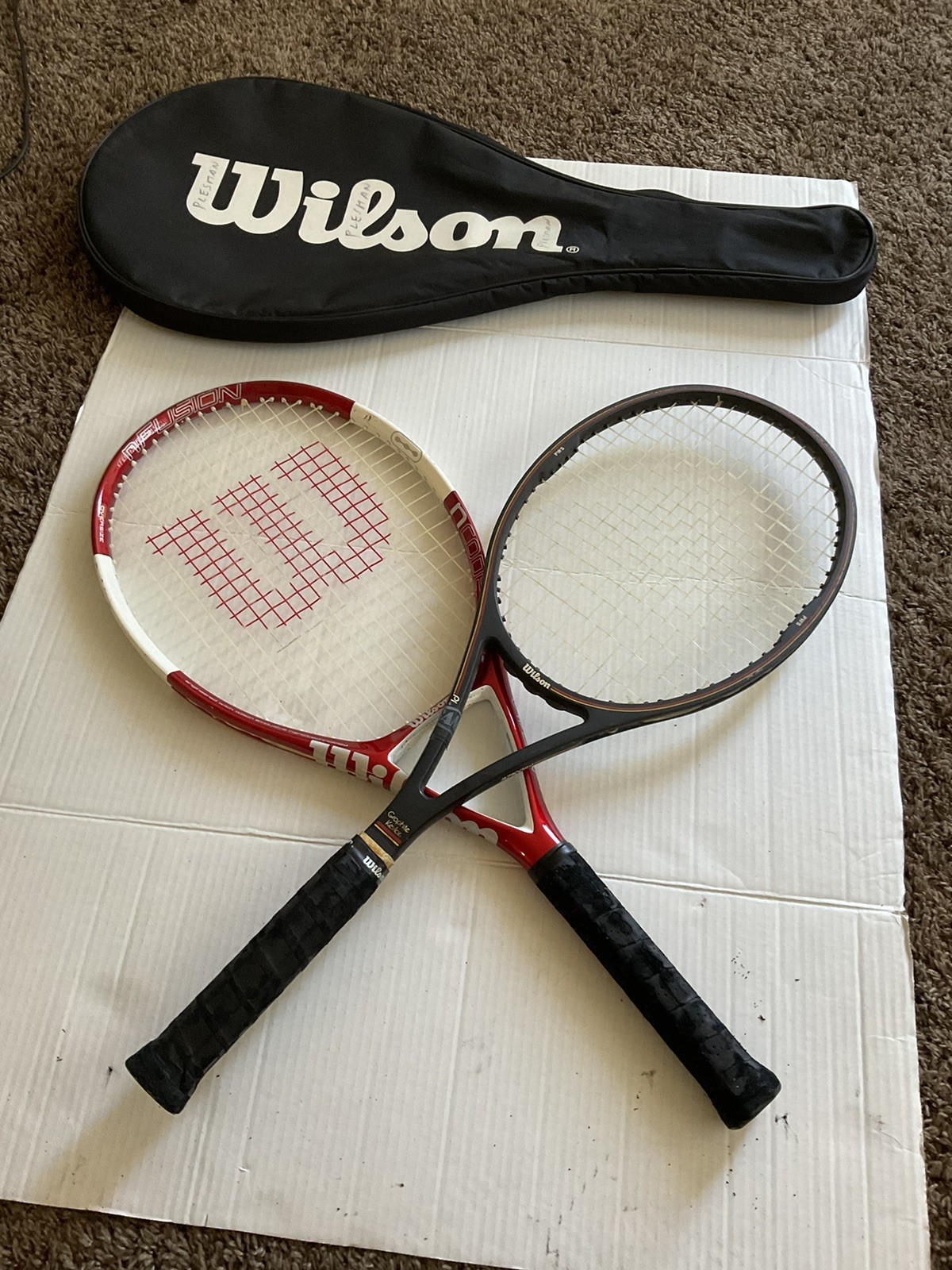 Wilson Pro Staff Classic Graphite Made With Kevlar 95.SQ.IN Classic Beam Racket