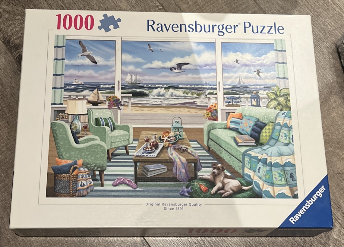 Ravensburger Puzzle 1000 Pieces Beachfront Getaway